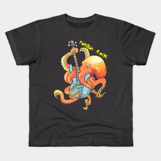 Octopus rock Kids T-Shirt